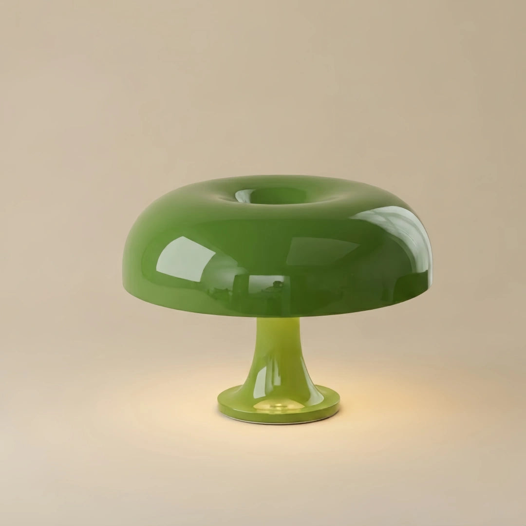 Modern Mushroom Table Lamp —Plastic Iconic Design