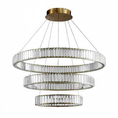 Modern Interlaced Ring Pendant Light 