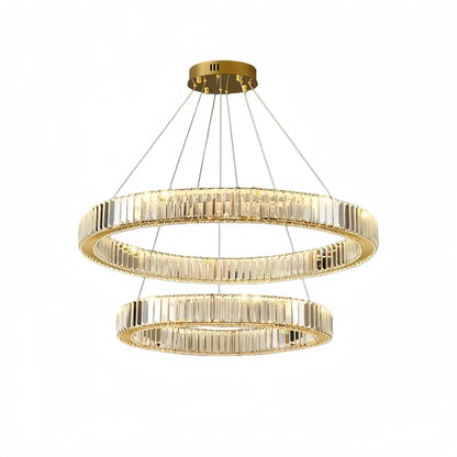 Modern Interlaced Ring Pendant Light 