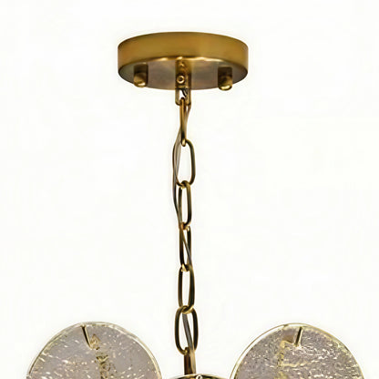 Modern Gold Chandelier