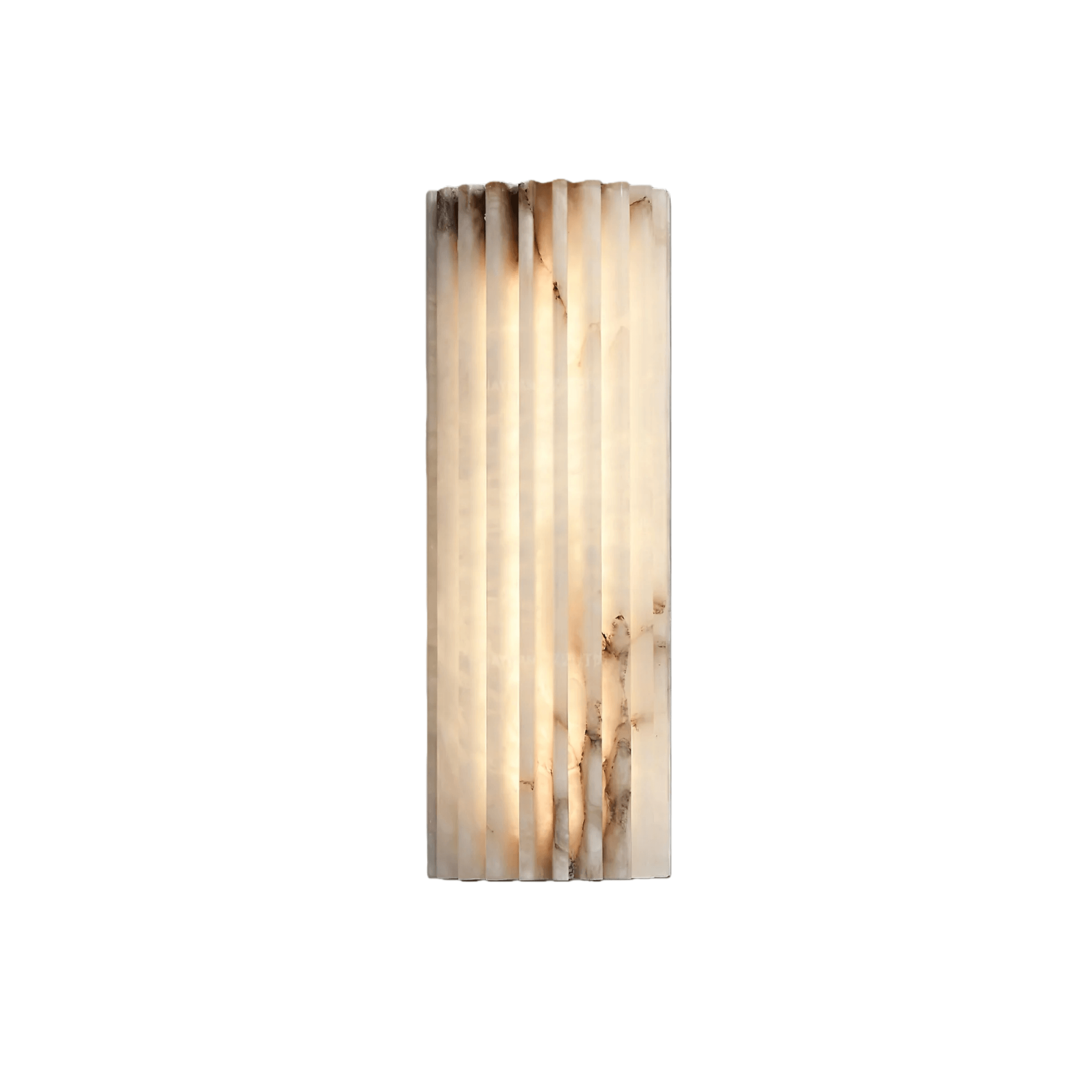 Modern Alabaster Wall Light – White Natural Stone LED Wall Lamp for Living Room