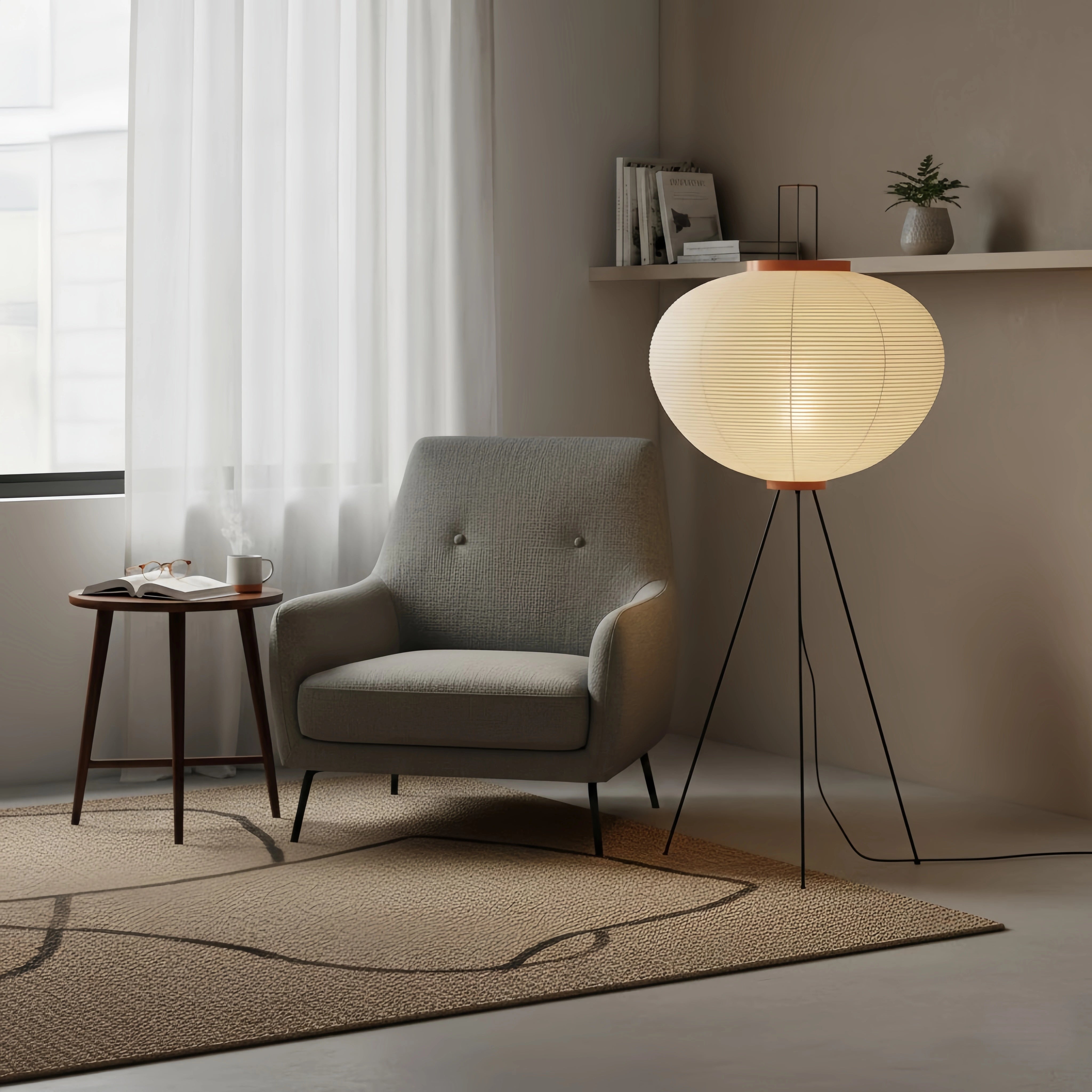 Japanese_Floor_Lamp_Mulberry_Paper_Lantern_Light