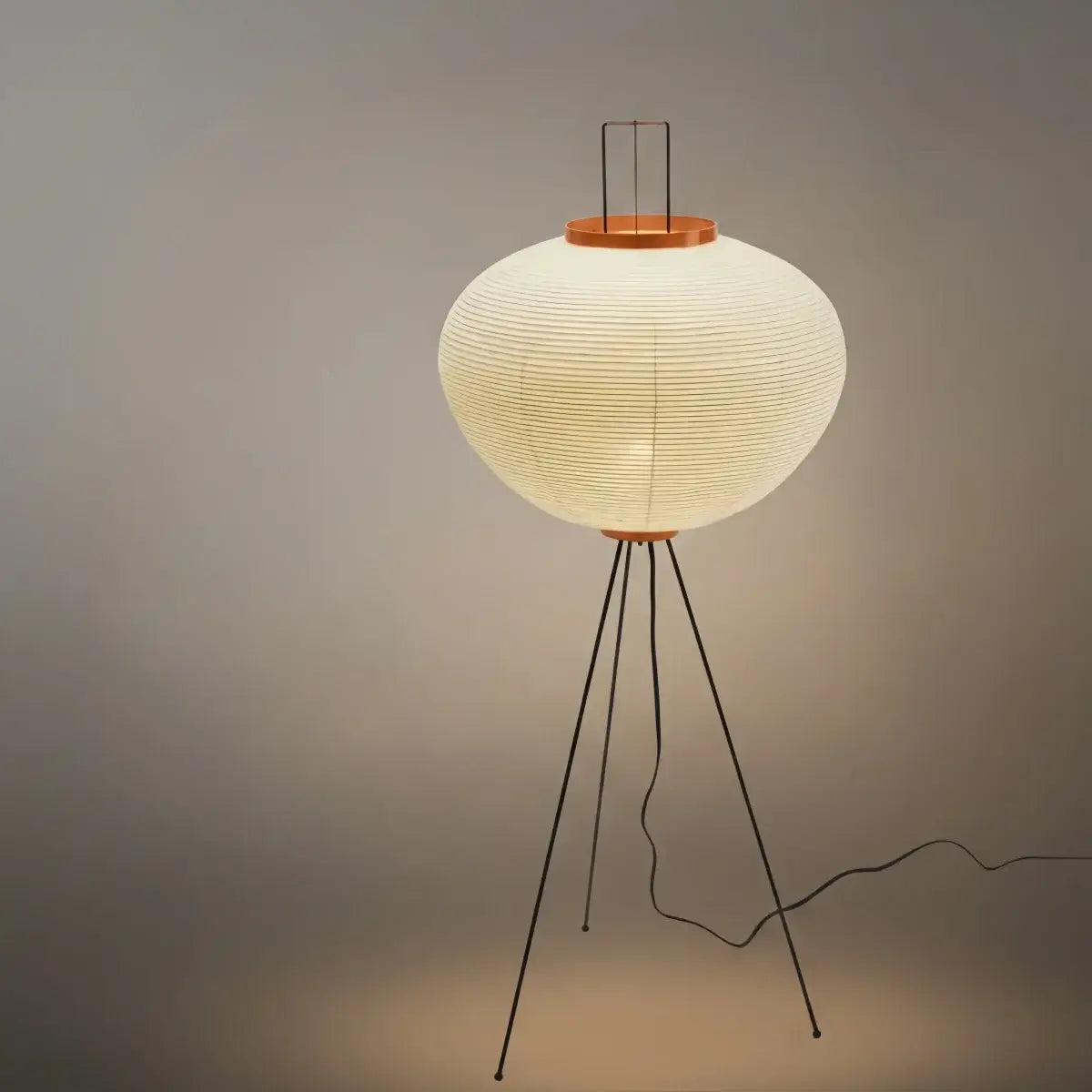 Japanese Floor Lamp – Mulberry Paper Lantern Light 