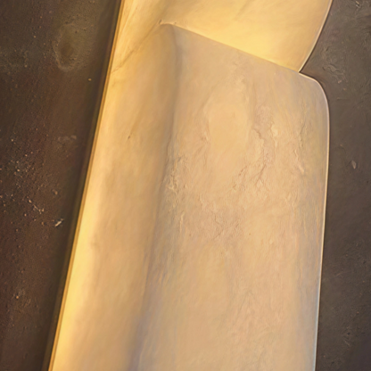 Modern Alabaster Wall Sconce