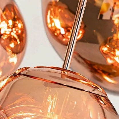 Contemporary Twisted Pendant Lamp