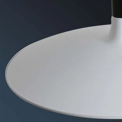 Industrial White Pendant Light for Flying Saucer Detail