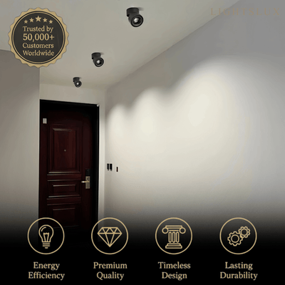 Arcato Modern Cylindrical Ceiling Light