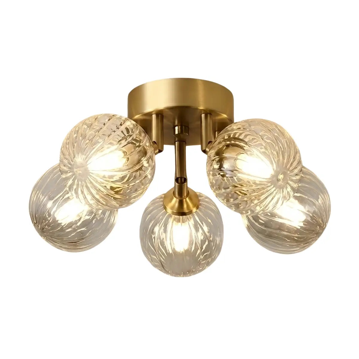 Modern_Ceiling_Light_-_Gold_Metal_Glass