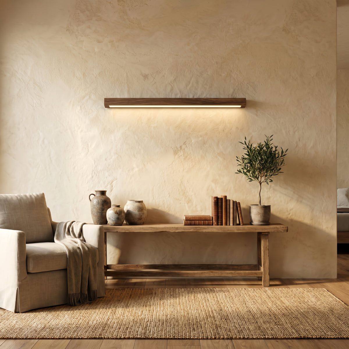 Minimalist Linear LED Ceiling Light