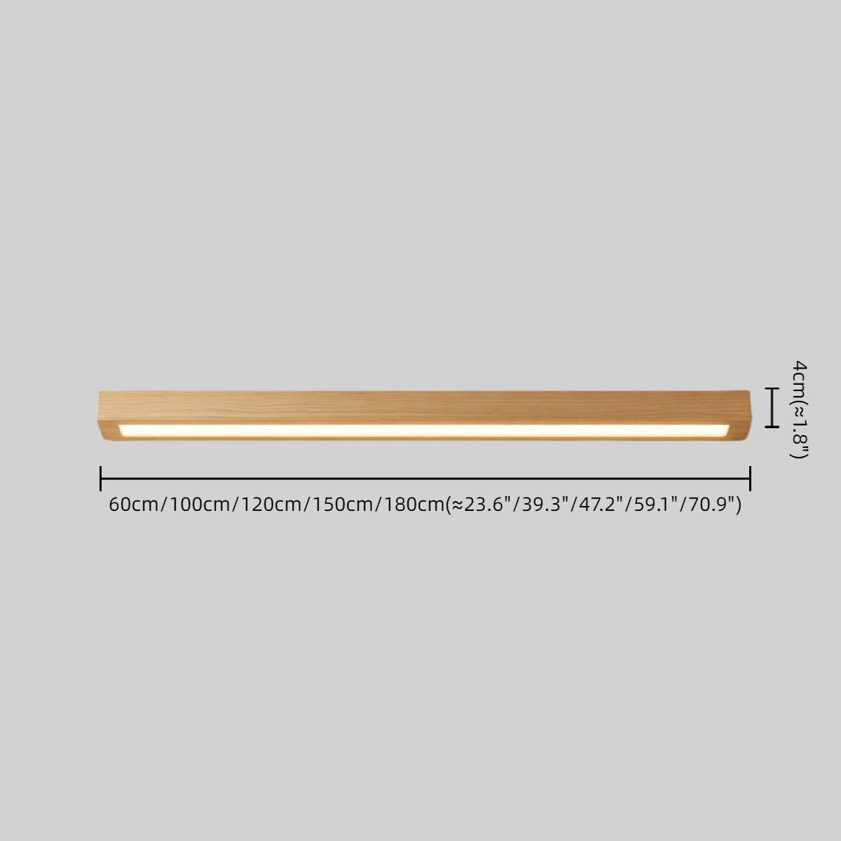 Minimalist Linear LED Ceiling Light