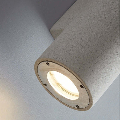 Arcato Modern Outdoor Wall Lamp- Black/White 