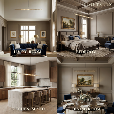 Arcato Modern Linear Pendant Light