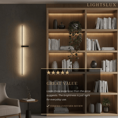 Arcato Minimalist Linear LED Wall Lamp