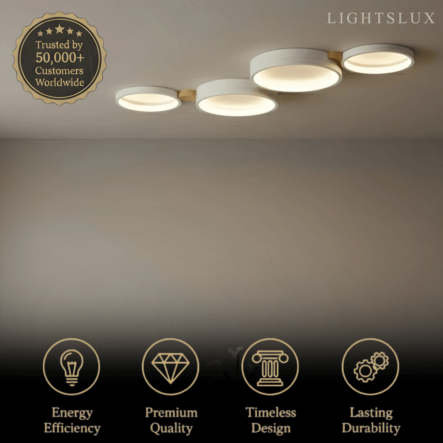  Modern Round Ceiling Light