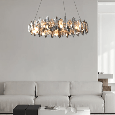 Royal Crystal Pendant Light for Living Room