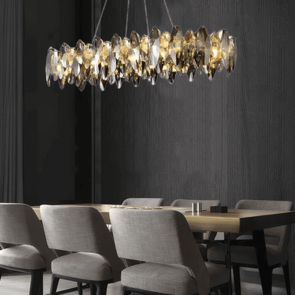 Royal Crystal Pendant Light for Dining Room