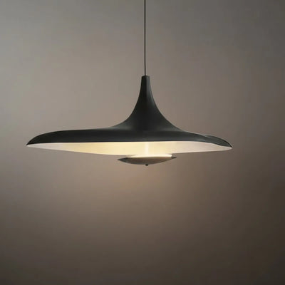  Pendant Light – White/ Black Resin/Metal Living/Dining Room