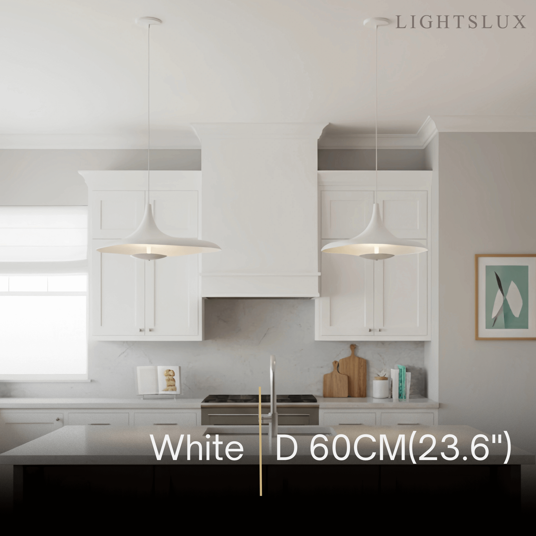 Stellar Modern Hooded Pendant Light
