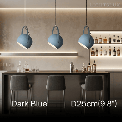 Morandia Nordic Art Deco Pendant Light — 5-Color Metal for Bedroom