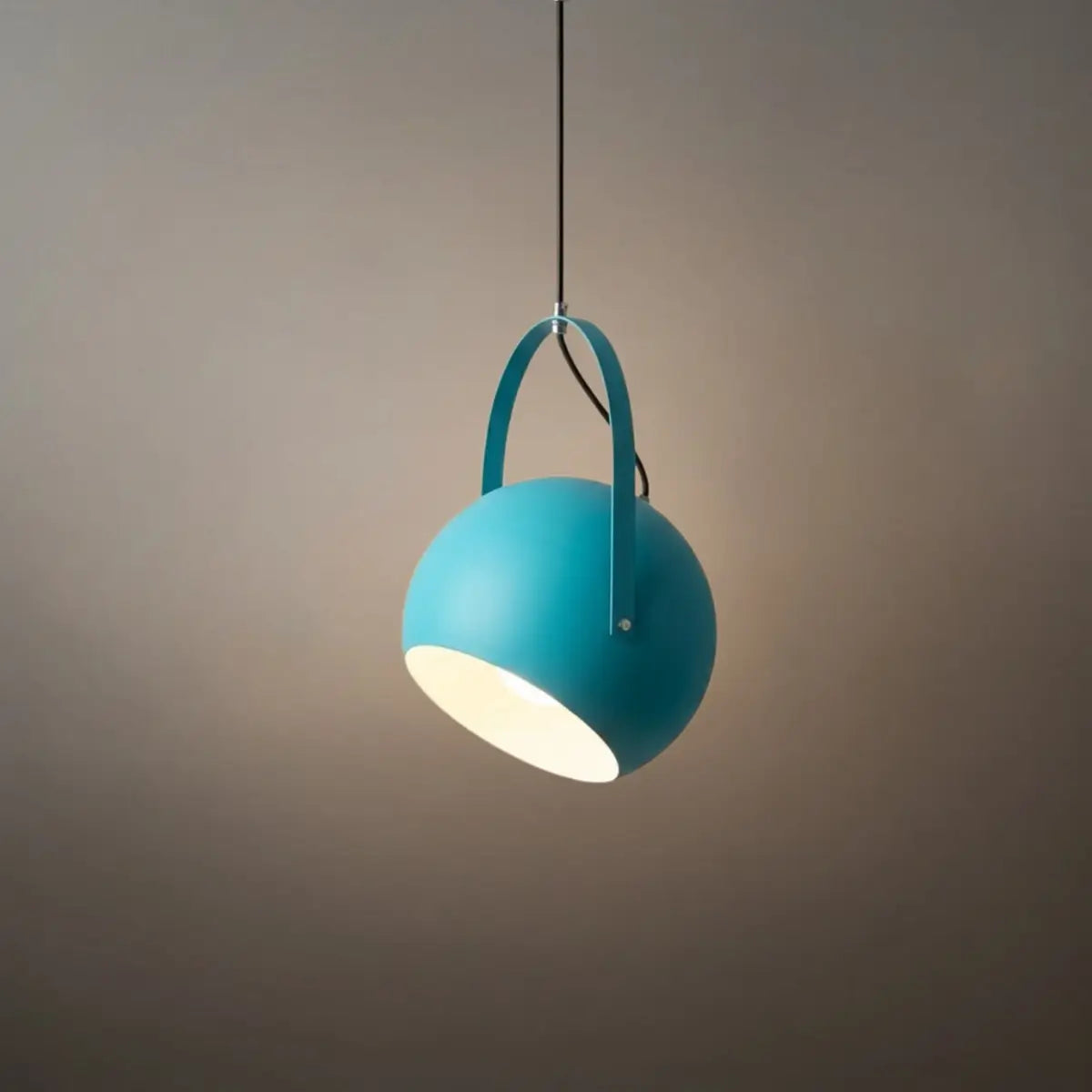 Morandia Nordic Art Deco Pendant Light — 5-Color Metal for Bedroom