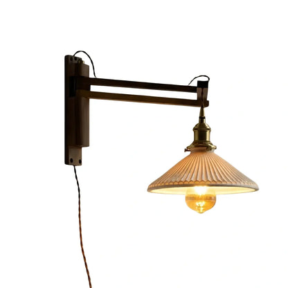 Irondale Vintage Conical Wall Lamp