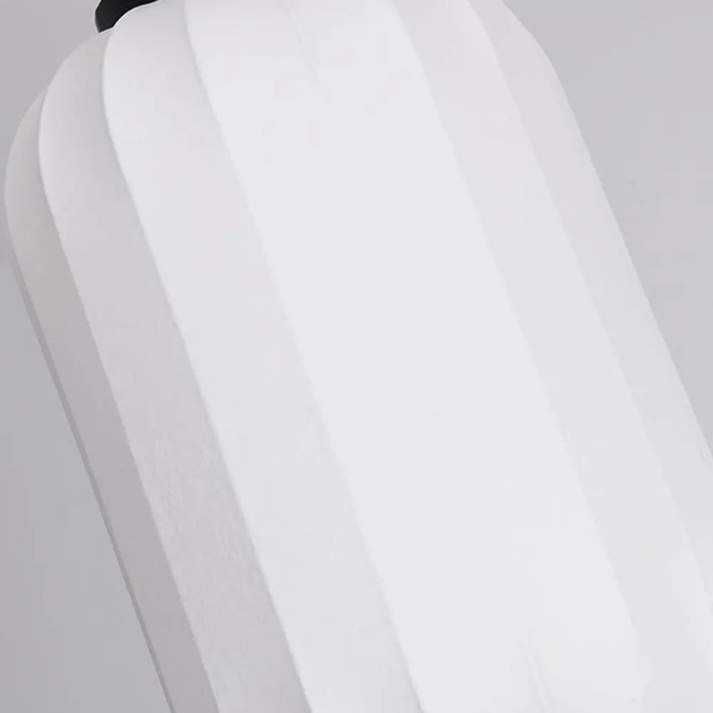 Modern Pendant Light Silk Shade