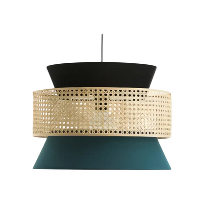 Hooded Pendant Light — Black Metal for Dining Room