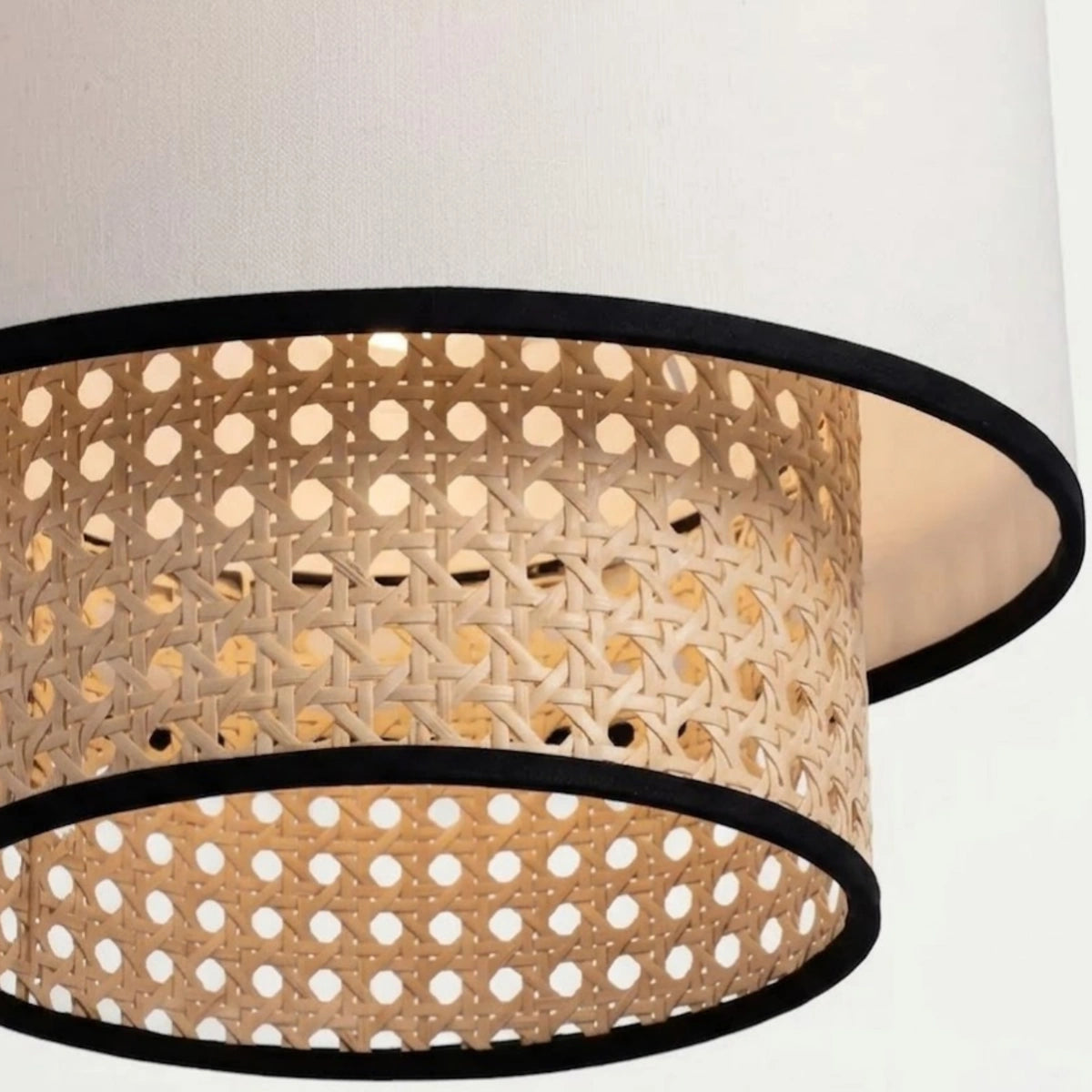 Farmhouse  Pendant Light - Fabric