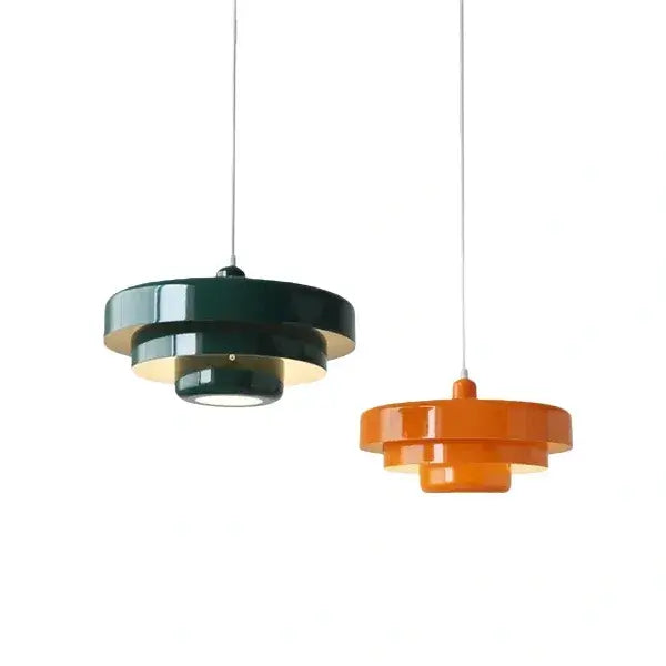Morandia Nordic LED Pendant Light – Orange/Green/White/Yellow/Pink Metal Kitchen