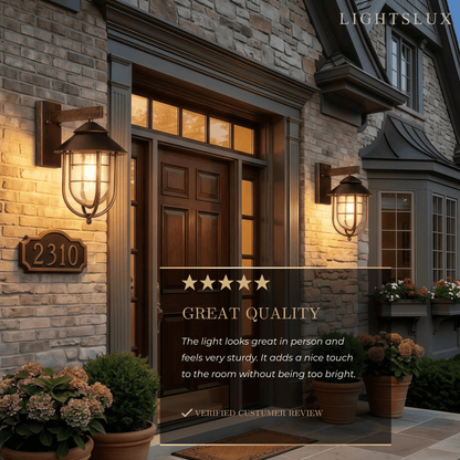 Outdoor Wall Lamp - Waterproof light for Garden