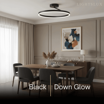 Embrace Modern Circular Flush Mount Ceiling Light