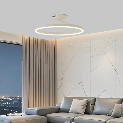 Modern Circular Flush Mount Ceiling Light 