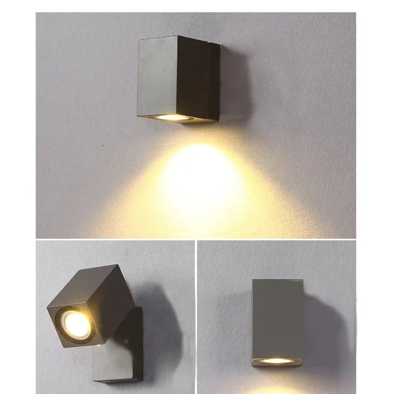 Modern Rotatable Square Wall Lamp