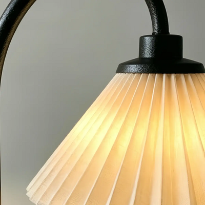 Solara Elegant LED Floor Lamp -- Stainless Steel & PC Black for Garden/Courtyard Detail