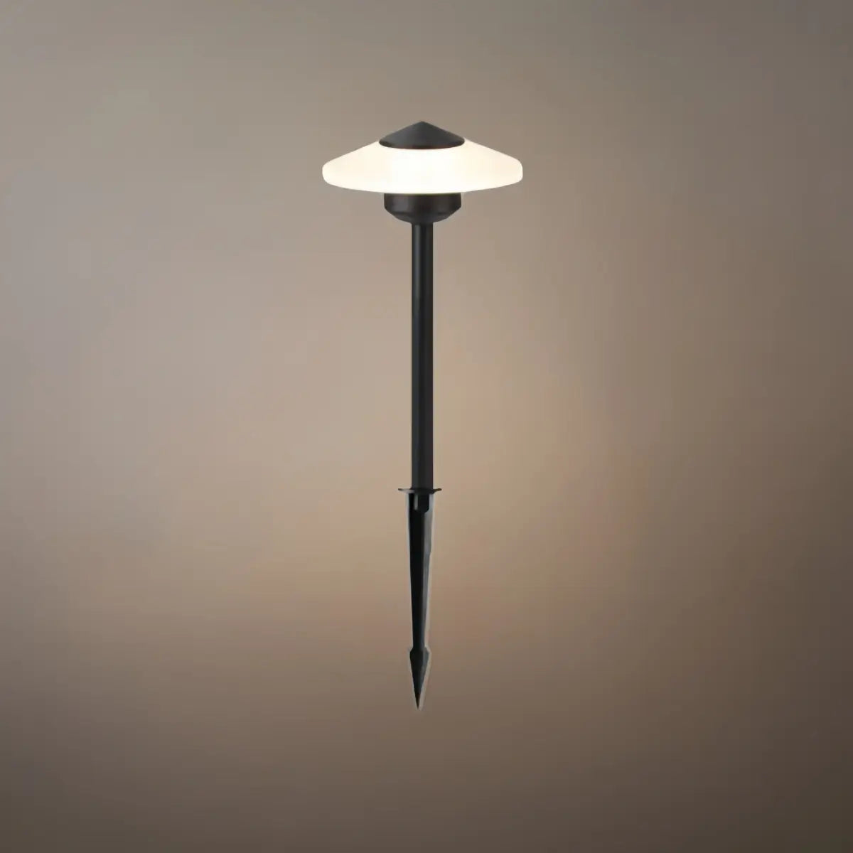 Arcato Floor Lamp--Aluminum & Acrylic Garden