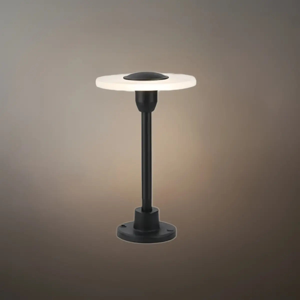 Arcato Floor Lamp--Aluminum & Acrylic Outdoor Garden