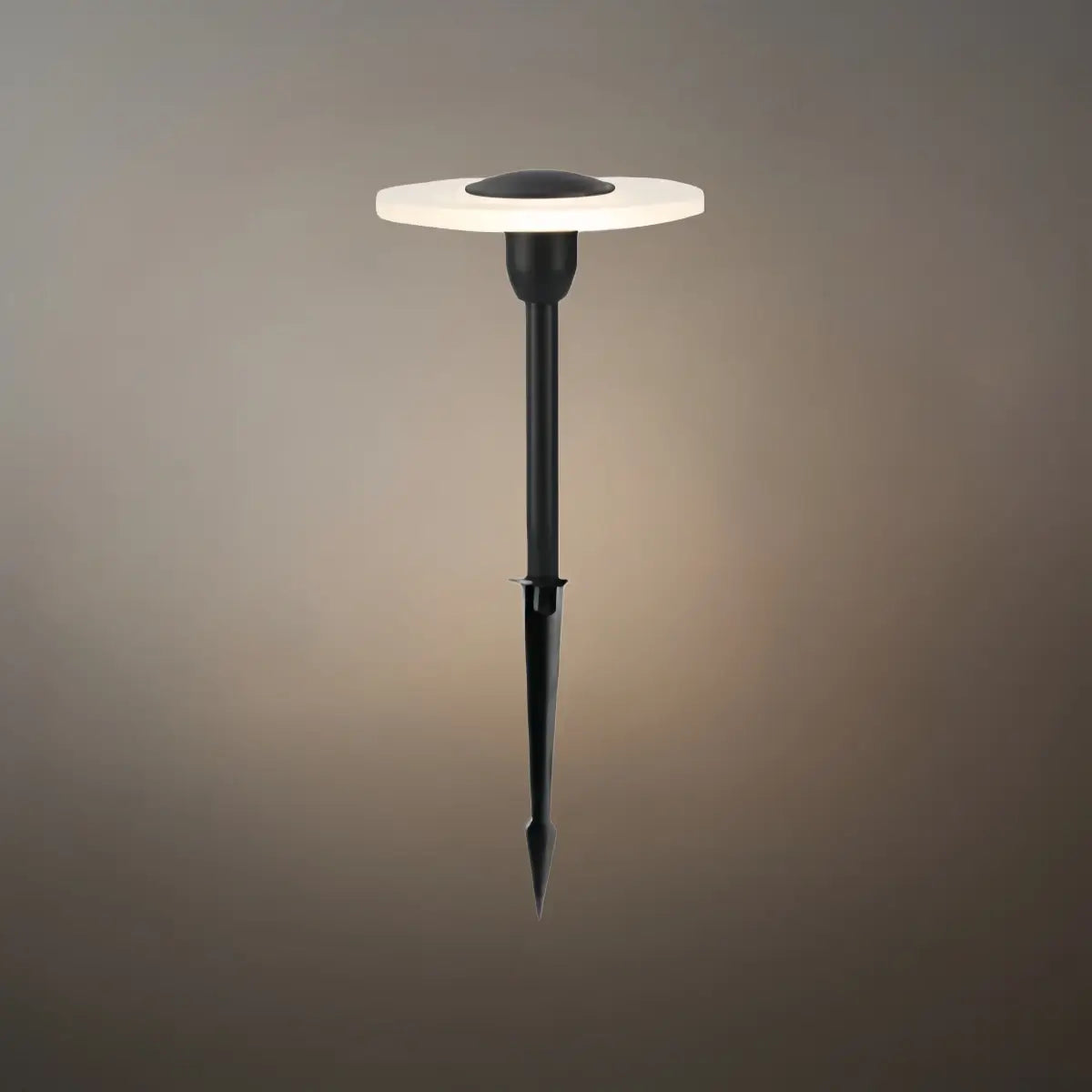 Arcato Minimalist Floor Lamp--Aluminum & Acrylic Outdoor Garden