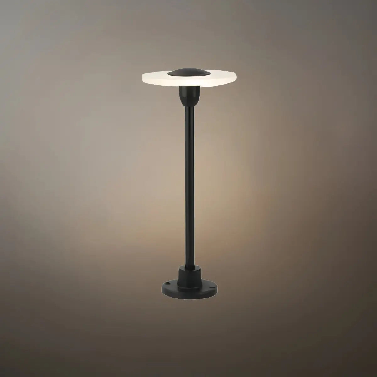 Minimalist Floor Lamp--Aluminum & Acrylic Outdoor Yard