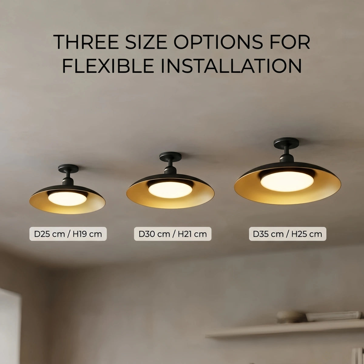 Retro Outdoor Ceiling Light--Copper Alloy & PC for Bathroom