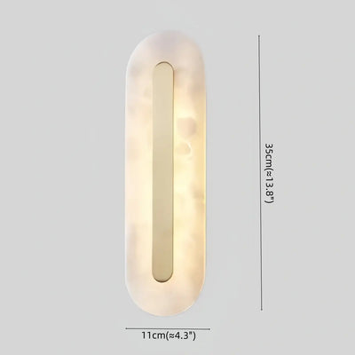 Alba Modern Alabaster Wall Light 