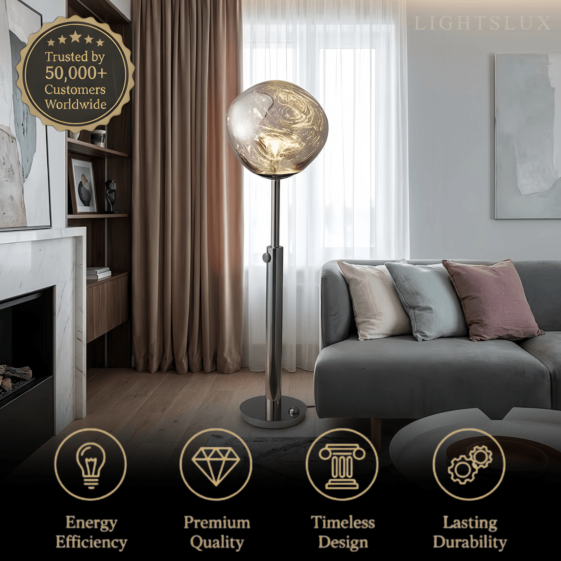Stellar Modern Floor Lamp 