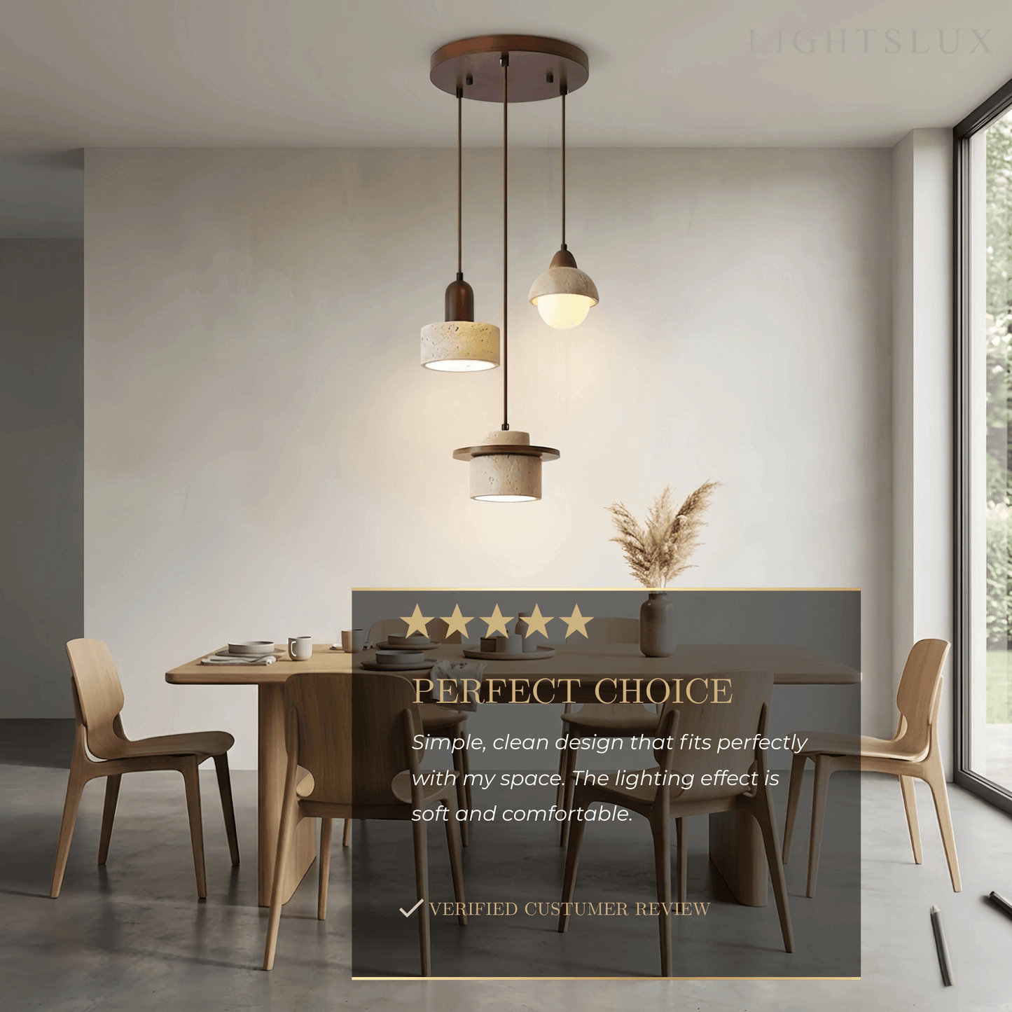 Strata Minimalist Multi-Light Pendant