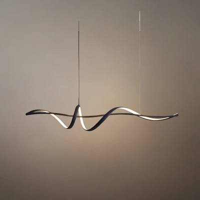 Modern LED Wave Pendant Light
