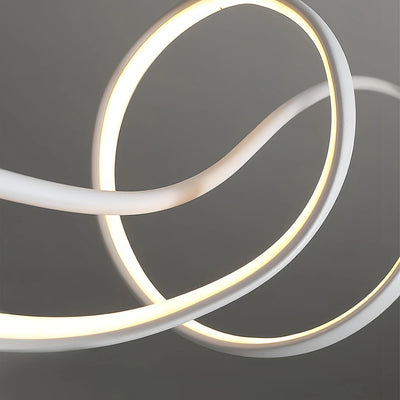 Modern LED Wave Pendant Light