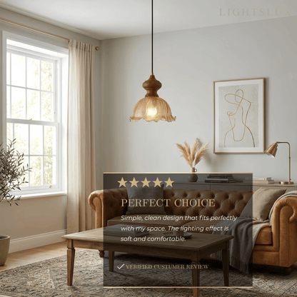 Vetro Vintage Modern Pendant Light