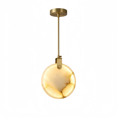Modern Alabaster Pendant Light 