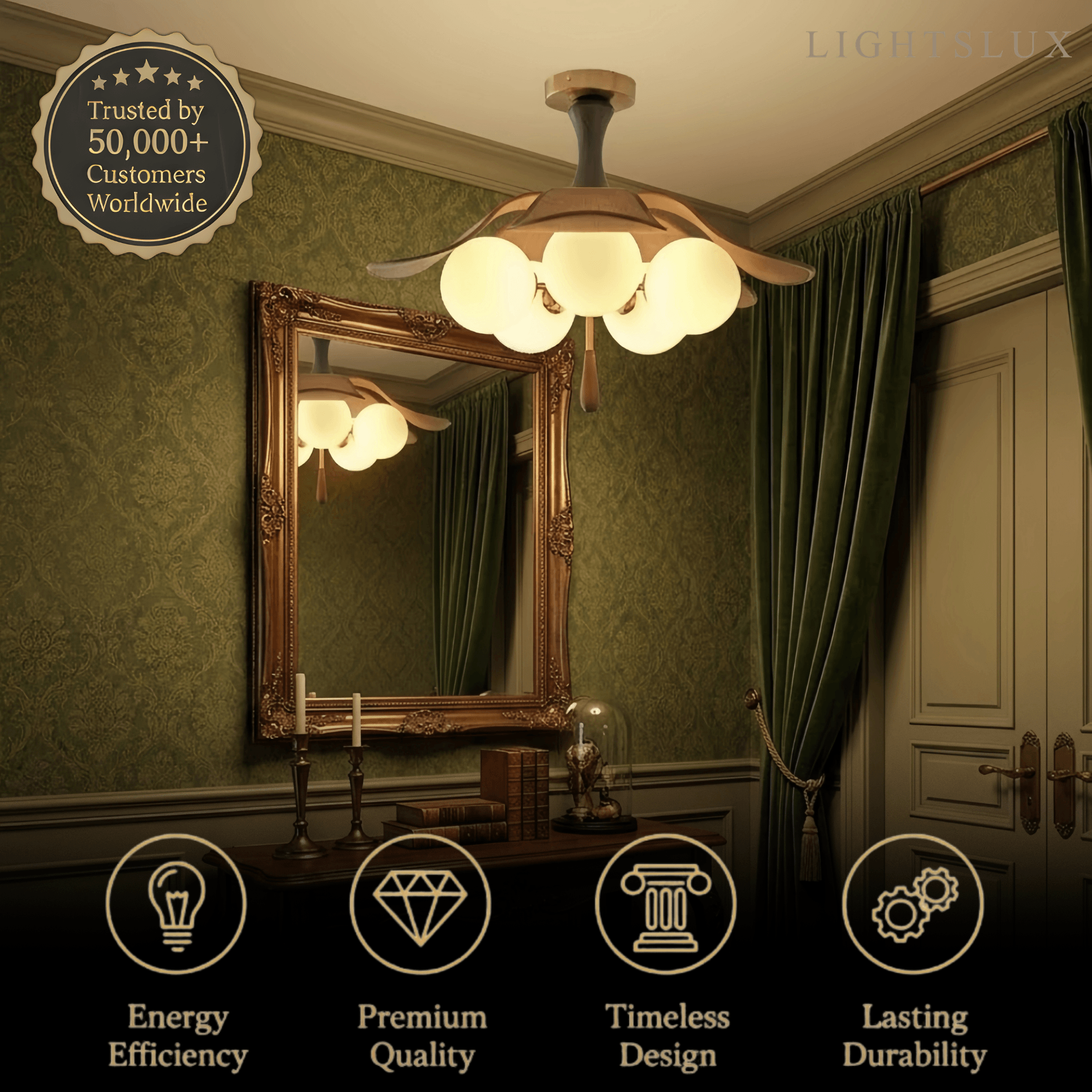Velora Elegant Ceiling Light-