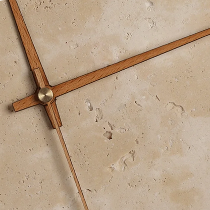 Strata Minimalist Wall Lamp -- Travertine Natural Stone for Living Room
