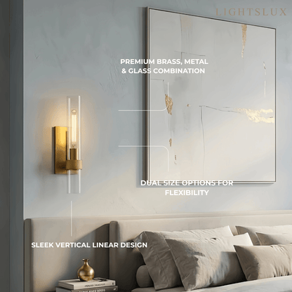 Lunara Minimalist LED Wall Lamp
