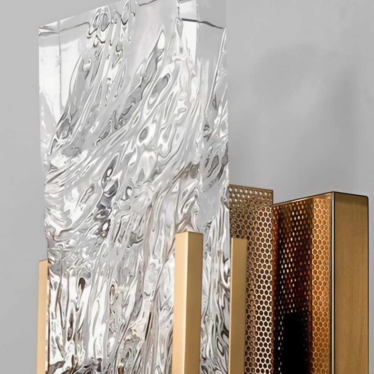 Lunara Art Deco Crystal Wall Lamp